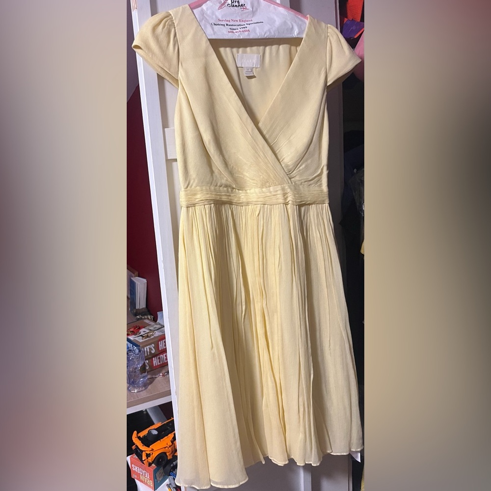 J. Crew Light Yellow Dress